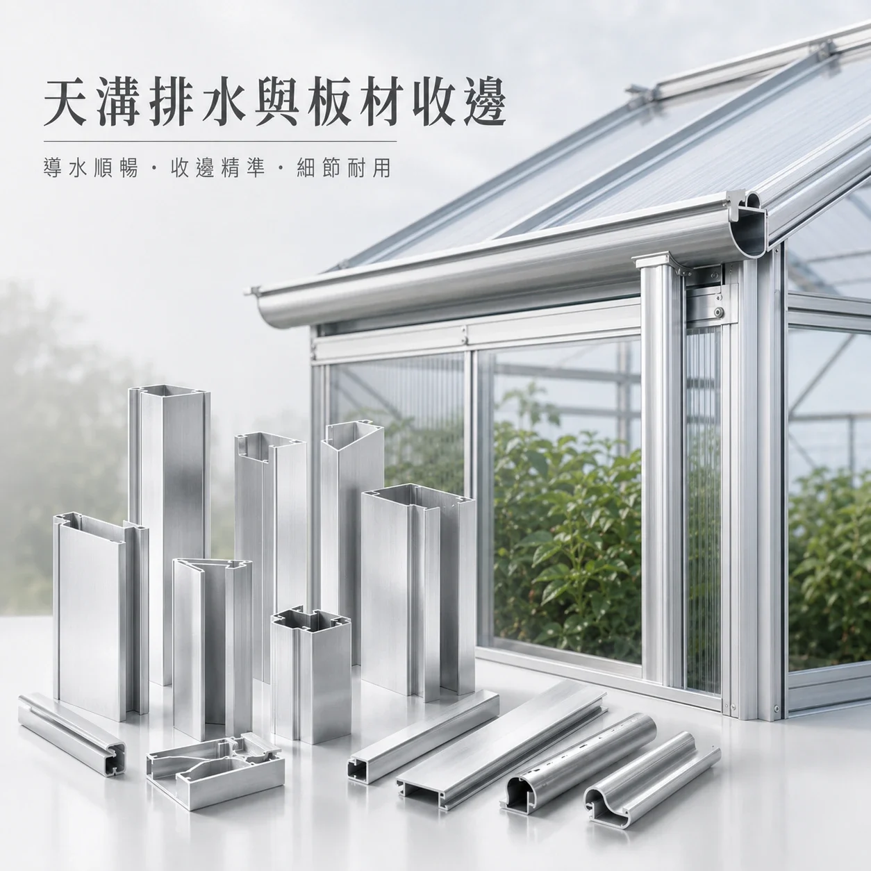 為什麼好的溫室大量使用鋁材？ESG 浪潮下的鋁合金優勢