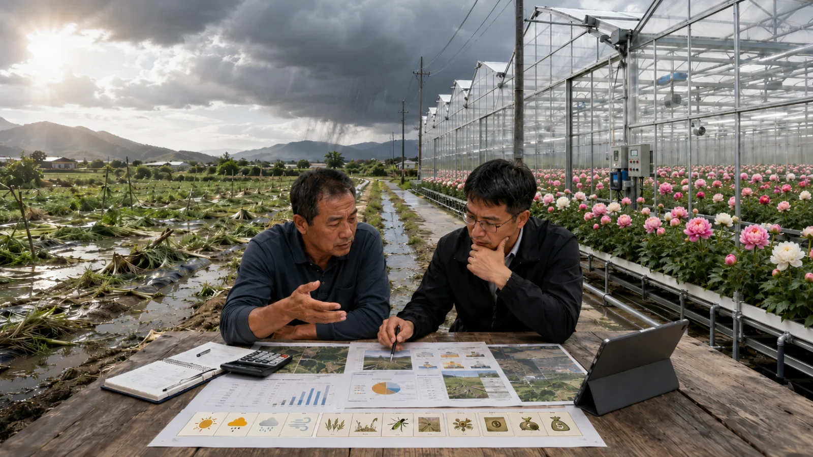 露天農業與室內農業的效益對比——這筆帳要連風險一起算